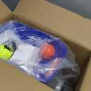 Franklin Pet Supply Co. Ready Set Fetch Automatic Tennis Ball Launcher Dog Toy - Electronic Thrower for Fetch + Playtime - Launches up to 40 Feet - Official Size (Blue/Black)