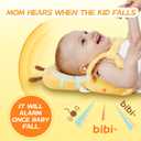 Baby Head Protector Backpack: Alarm Function,Adjustable and Ultra-Light(Bee)