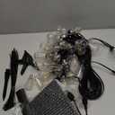 Brightown 100FT Solar String Lights Outdoor Waterproof with Remote, 31+2 LED Shatterproof Bulbs, Dimmable & Timable, 3 Light Modes - Commercial Grade Patio Lights for Garden Backyard Party Decor