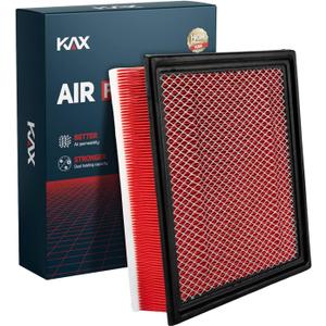 KAX Premium Engine Air Filter, GAF029 (CA10262) Replacement for Ford F-150, F-250, F-350, F-450, F-650, F-750, Expedition, Lincoln Navigator, 200% Longer Life