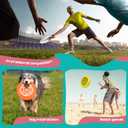 Outdoor Flying Disc 175g,Adult Sport Disc Set for Competitive and Pro Players,Flying Disc Set Includes 1 Glow in The Dark Flying Disc for Beach Pool Game, Camping and Backyard (6 Color Set)