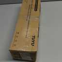 TUYU Electric Spin Scrubber, Full-Body IPX7 Waterproof Bathroom Scrubber with Power LCD Display, Adjustable Extension Handle, Cordless Shower Cleaner Brush for Bathtub Kitchen Wall Cleaning (Black)