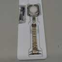 MioHHR Slim Metal Band Compatible with Apple Watch Band 42mm(Series 11 10) 41mm(Series 9 8 7) 40mm(Series 6 5 4 SE3/2/1) 38mm(Series 3 2 1),Stainless Steel iWatch Bands for Women,Silver/Gold