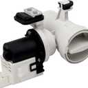 WPW10730972 W10130913 Washer Drain Pump Assembly by TOMOON - Replaces 8540024 W10117829-Exact for whirlpool Duet Washer,kenmore he2 plus,maytag 2000 3000 4000 series
