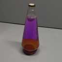 Lava Lite 21250400US2125 Lava the Original Silver Base Lamp with Yellow Wax in Purple Liquid, 14.5", Yellow/Purple