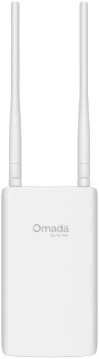 TP-Link Omada Long Range Outdoor Access Point WiFi 6 AX1800 Dual Band, Up to 3,200 sq. ft., PoE Powered, IP65 Weatherproof (EAP603-Outdoor)