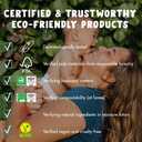 Eco by Naty Unscented Baby Plant based Compostable Wipes, 0% plastic, No nasty chemicals, White, 672 Count (56 Count (Pack of 12))