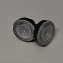 Suction Cup Hooks for Glass Window, Mirror, Wreaths - Shower Hooks for Inside Shower, No Drill Towel Hooks for Bathrooms, Bath Robe Coat Looafh Hook for Hanging - Black (2 Pack)