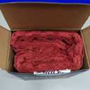 MIULEE Wine Red Throw Pillow Covers Soft Corduroy Decorative Set of 2 Boho Striped Pillow Covers Pillowcases Farmhouse Home Decor for Couch Bed Sofa Living Room 12x20 Inch