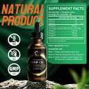 GPGP GreenPeople 3 Pack Natural Hemp Oil Extract, Immune System Support, Support Focus and Energy, and Support Nighttime Activities, Pure Extract, Rich in Omega 3&6&9 Fatty Acids (1 Fl Oz (Pack of 3))