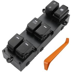 WMPHE Automatic Power Master Window Switch Compatible with Kia Optima 2.0L 2.4L L4 2011 2012 2013, Driver Left Side Power Master Window Switch 16 Pins, Replacement for 93570-2T000