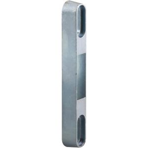 3 x Prime-Line E 2125 3-1/8 In., Diecast, Aluminum Finish Sliding Patio Door Keeper (Single Pack)