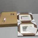 8x10 Antique Bronze Vintage Picture Frame, Ornate Vintage Picture Frames for Wall or Tabletop Display, 8x10 Photo Frame with Real Glass, Display Poster 5x7 with Mat or 8 x 10 without Mat for Antique Decor (Pack of 2)