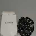 CollarDirect Dog Muzzle German Shepherd Dalmatian Doberman Setter Leather Basket Large Breeds (Black, Large)