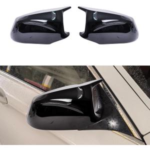 Mirror Cover Caps for F10 - Durable Quality Glossy Black, Compatible with 5 Series F10 F11 F18 528i 530i 535i 550i (2011-2013) - Upgrade Your Ride Now