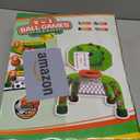 Toddler Basketball Hoop & Soccer Goal, Toys for 1 2 3 Year Old Boys, Kids Sports Toy with Light Sound Music, Toys for Baby 12-16-18 Months, Christmas Birthday Gifts for Ages 1-3