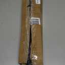 GXOACKJ Curtain Rods for windows 32-48 inch, 5/8 inch Decorative Curtain Rod Set, Matte Black Splicing Heavy Duty Metal Curtain Rod with Brackets