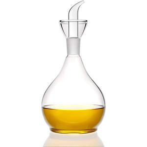 HAIZEEN 31ounce/900ml Olive Oil Dispenser Oil Bottle Glass with No Drip Bottle Spout