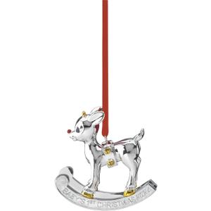 Lenox 895757 2024 Baby's 1st Christmas Tree Ornamentm Rudolph