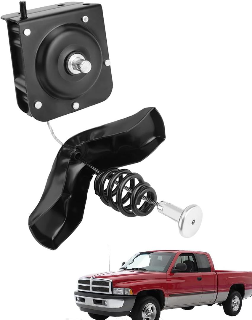 Spare Tire Hoist, 924-541, Spare Tire Winch Carrier, Compatible with 1994-2002 Dodge Ram 1500 2500 3500, Spare Tyre Holder with Offset Cable, Spare Wheel Towing Winch, Spare Tire Lift, 52058707