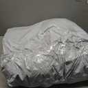 1200D Waterproof Boat Cover - Fits 14' to 16' ft Bass, V-Hull & Tri-Hull Boats - Heavy Duty Canvas Black