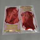 2 Pack Red Tinsel Backdrop, 3.28 FT x 7.05 FT Fringe Curtains, Red Foil Tinsel Party Streamer Backdrop Curtains for Valentines Day, Wedding Photo Backdrop Party Decorations for Wedding Anniversaries