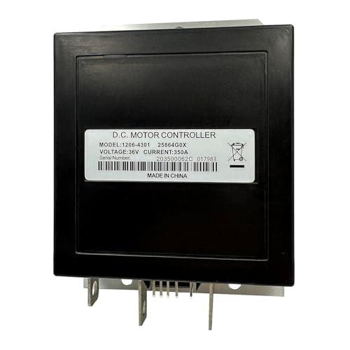 Beefento 1206-4301 36V 350 Amp 5-Pin Speed Controller for EZGO Medalist TXT 1994-2019 Golf Cart Compatible with Curtis 1206 Series DC Motor Controller, Replaces #25864G03 25864G04 25864G05 25864G09
