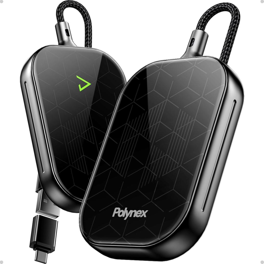 Wireless CarPlay Adapter for Apple [2026 Upgraded A7-Ultra Chip] Multi-User, Full-Auto Car Play Wireless Adapter for iPhone 6-17 Pro Max, Zero Latency for Cars from 2015+, Plug & Play (Glass Black)