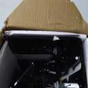 IEEK Paper Towel Dispenser Wall Mount Acrylic Paper Towel Holder for Bathroom Office and Kitchen,Hand Towel Dispenser Fits Multi-Fold Paper Towel,C-Fold, Zfold,Tri fold Paper Towels,Black