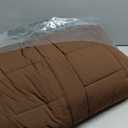 Amazon Essentials Mens Hooded Long Puffer Coat (4X-Large Big, Deep Brown)