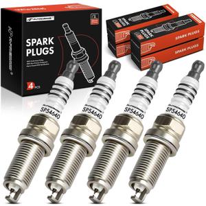 A-Premium 4 Packs Iridium Spark Plugs Compatible with Toyota Corolla, Prius, Yaris, 4Runner, Tacoma & Hyundai Elantra & Subaru Forester & Honda Civic, 1989-2020