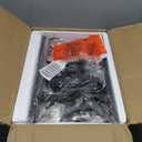 Snughome Console Table with Power Outlets, Entryway Table with Storage, Narrow Sofa Table with 3 Tier Shelves, 2 USB Ports, 2 Power Outlets, Hallway Table for Couch, Living Room, Entrance, Grey