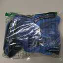 Lukovee No Pull Dog Harness and Leash Set, Soft Padded Small Dog Harness, Neck & Chest Adjustable Reflective Vest Puppy Harness with 4ft Lightweight Anti-Twist Dog Leash for Small Dogs (S, Blue) (S ( Chest 17.5'' ~ 22''))