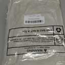 Fab totes 6 Pack Clothes Storage, Foldable Thick Fabric Blanket Storage Bags, Containers for Organizing Bedroom, Closet, Clothing, Comforter, Organization with Handle,Beige