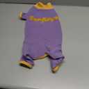 2XL Cat Onesies for Large Breeds - Purple,Sticky Hair Pajamas with Long Sleeves,Anti-Shedding & Anti-Licking Cat Clothes,Outing Wear Protecting The Skin,Indoor Sleeping Daily Wear, Size: XX-Large (Back Length:15.8")