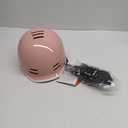 Retrospec Remi Kids Bike Helmet with Built-in Sun Visor - Adjustable Youth Safety Gear for Cycling, Skating & Scooters - 11 Air Vents, Washable Padding & Reflective Straps (49-53cm, Blush)