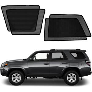 Car Window Sun Shades Fit for Toyota 4Runner 2010-2024, Magnetic Car Window Shade Sunshades Privacy Curtains, Breathable Mesh Sun Shield, Protect Family/Pet from Heat, 4PCS