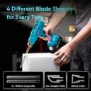 SEESII Cordless Hot Knife Foam Cutter Kit with 2x21V 2000mAh Batteries