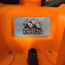 Cordless Snow Shovel 13", 48V 600W, 2×4.0Ah Batteries & Quick Charger, 12" Width 8" Depth, 25FT Throw Electric Snow Blower with Directional Plate & Adjustable Handle for Driveways & Sidewalks(Orange)