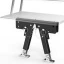 8 x RV Step Stabilizer for Camper Steps RV Step Support, for Travel Trailers/5th Wheels/Motorhomes, Height Ranges from 2.8" to 11.4"