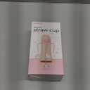 GROSMIMI Flip Top Spill Proof Sippy Cup, PPSU, BPA Free, 10 oz, Stage 2 Straw for Toddlers (Unicorn)