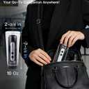 2026 Upgraded Portable Bidet for Travel High-Pressure Electric Handheld Sprayer, 380ml, Rechargeable 800mAh Battery-Powered, for Women, Men & Babies