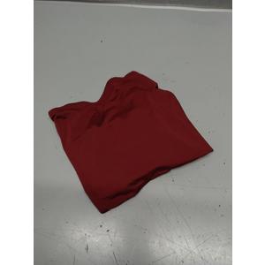 Abasona Women's Sexy Halter Tube Tank Crop Tops Strapless Slim Fitted Y2k Bandeau Top Off Shoulder Basic Cami Shirts Burgundy L