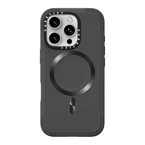 CASETiFY Force Case for iPhone 16 Pro [Slim / 6.6 ft. 3X Military Grade Drop Protection/Compatible with Magsafe] - Smoke