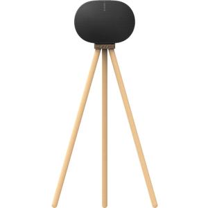 Black Walnut Wood Stand Compatible with Sonos Era 300 can be Raised Era 300 Speaker to 40.1 inches, (Walnut+Beech+33inch high+Cable Channel)