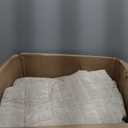 RECYCO Luxury Velvet Quilt Set, California King 118'' x 106'' Oversized Bedspread, Ultra Soft Velvet Comforter, Lightweight Box Stitch Bedding Sets for All Season, with 2 Shams, Beige