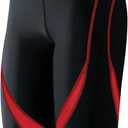 TYR Sport Men's Alliance Splice Jammer (28, Black/Red)