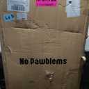 No Pawblems 71" Extra Tall Pet Gate, 29"-43" Wide Pressure Mounted, White