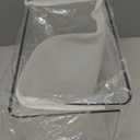 Syntus Clear Cabinet Organizer, Kitchen Shelf Organizers Set of 2 for Pantry Shelf, Plate & Spice Rack Organization