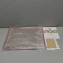 Quilting Ruler- 12.5 * 12.5" Slotted Rulers for Quilting and Sewing Quilt Strip Rulers for Fabric Precise Cutting (Pink)